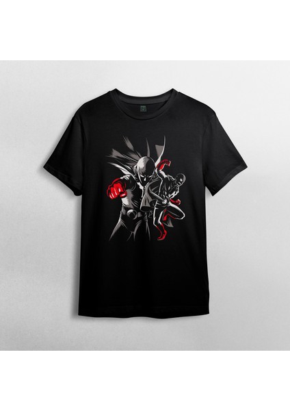One Punch Man Unisex %100 Pamuklu Bisiklet Yaka T-Shirt Model 7 fiyatları