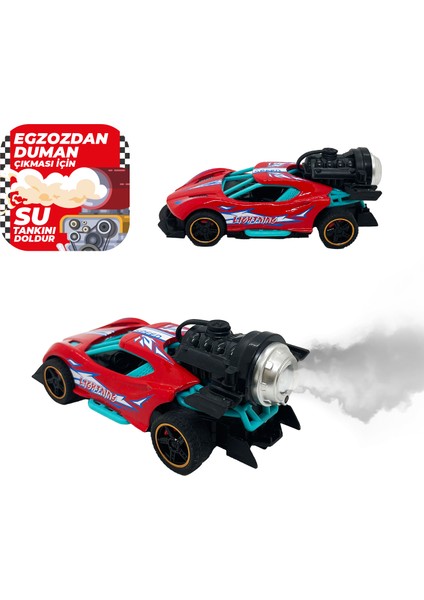 Gokıdy Sprey Fonksiyonlu Pilli Metal Çek Bırak Araba