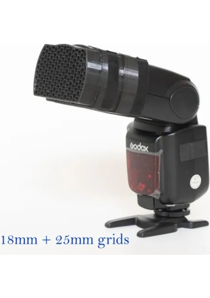 Godox TT685, TT600 ve V860 Için Özel Hazırlanmış Speedlight Flash Grid
