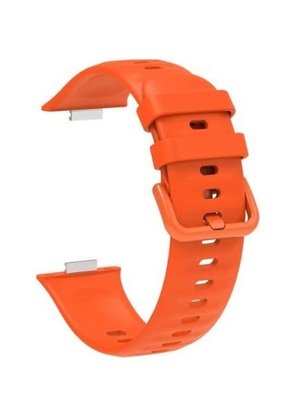 Huawei Watch Fit 3 Uyumlu Yumuşak Soft Silikon Renkli Spor Kordon Kayış