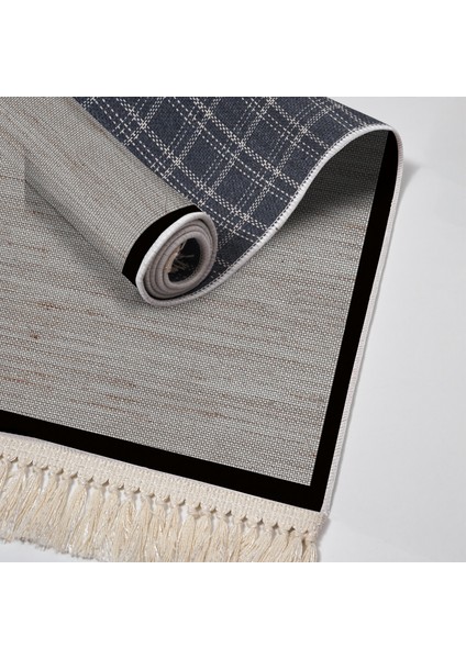 Alanur Home Kaymaz Taban Djt Banyo Mutfak Salon Halı Star Pamuk Saçaklı Dokuma Desen E5001 fırsatları