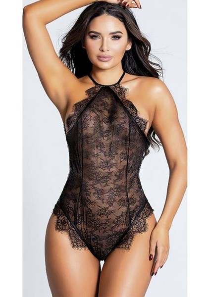 Dantelli Bodysuit 8259 - Siyah - L