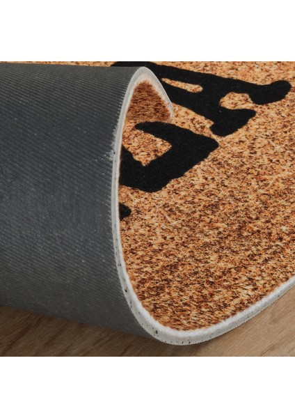 Sare By Kaşmir Halı Pizza Dekoratif Paspas 45x75 cm Salon Mutfak Halısı Yolluk Kilim modelleri