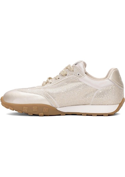 25Y318 Kadın Taşlı Casual Ayakkabı Altın modelleri