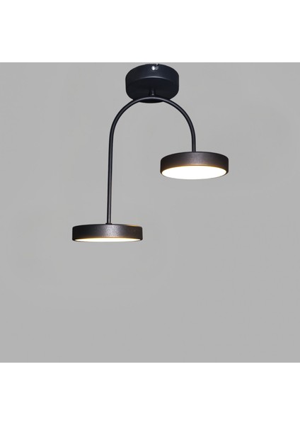 Janin Ledli Modern 2li Avize Enerji Tasarruflu 3 Renk Işık Oturma Odası Mutfak Cafe Hol Çocuk Odası fırsatları