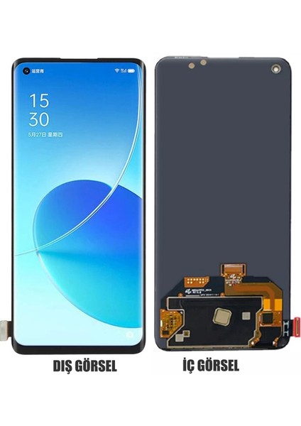 Teknonet Oppo Reno 7 Uyumlu Lcd+Dokunmatik