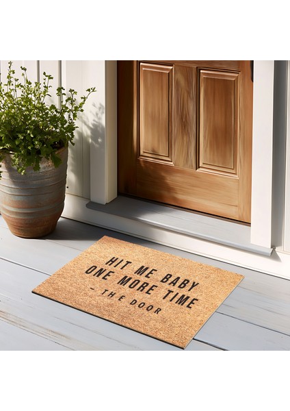 Sare By Kaşmir Home Hit Me Baby Dekoratıf Paspas 45x75 cm Salon Mutfak Halısı Yolluk Kilim
