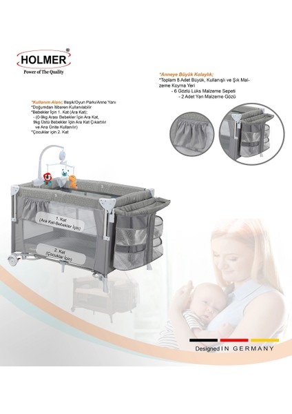 Maxi Comfort Coolstyle (Anne Yanı-Deluxe Kumaş) Premium Dönenceli Oyun Parkı/anne Yanı 70X110CM fırsatları