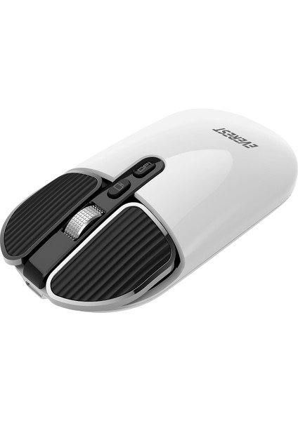 SM-620 2in1 Bluetooth+2,4ghz Şarjlı Beyaz Süper Sessiz Mobil-Tv-Pc Destekli Kablosuz Mouse