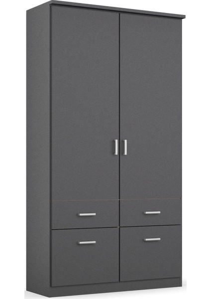 Aksu Giyinme Dolabı - Çok Amaçlı Dolap - Gardırop 90 cm -2 Kapaklı-2 Çekmeceli fırsatları