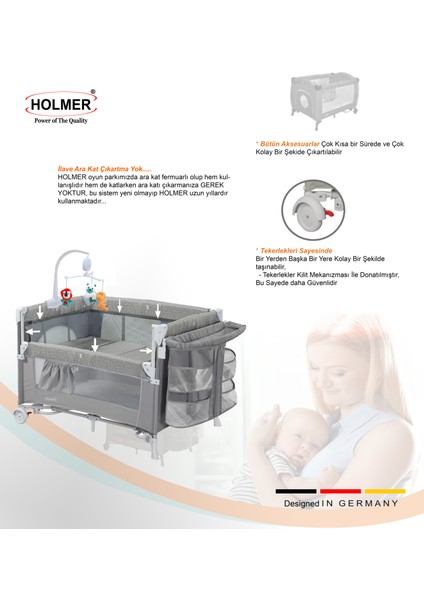 Maxi Comfort Coolstyle (Anne Yanı-Deluxe Kumaş) Premium Dönenceli Oyun Parkı/anne Yanı 70X110CM modelleri