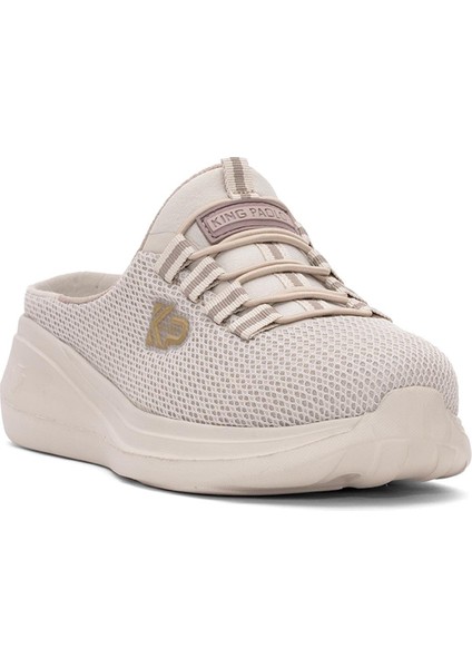 D5109 Krakers Kadın Memory Foam Sabo Terlik Bej fiyatları