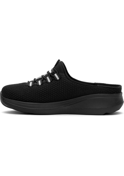 D5109 Krakers Kadın Memory Foam Sabo Terlik Siyah modelleri