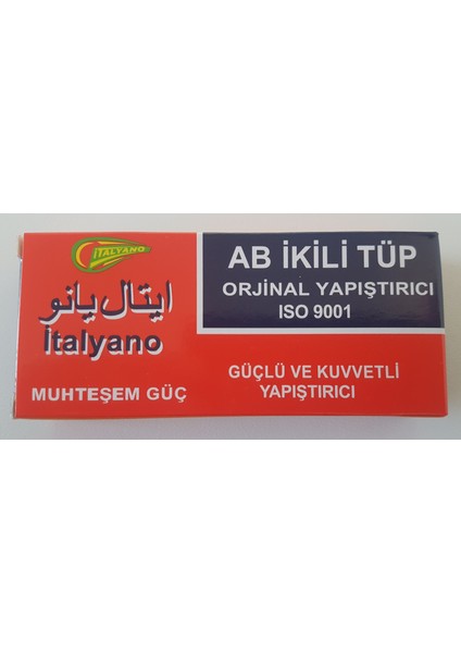 Ab İkili Tüp Orjinal Yapıştırıcı 5 Adet ( Iran Yapıştırıcısı)