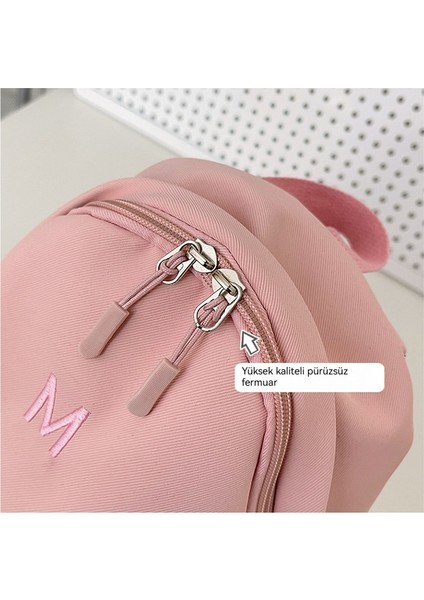 Öğrenci Okul Çantası Kız Büyük Kapasiteli Minimalist Niş Çanta (Yurt Dışından) modelleri