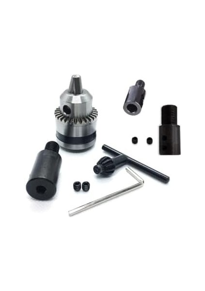10MM Mandren Otomatik Mandrel Okul Proje Ödev Hobi Uygulama 5 mm-8 mm-10 mm Motora Bağlama Kaplin