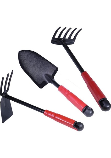 Rodex Bahçe Seti Kürek Çapa Tırmık (3'lü Set)