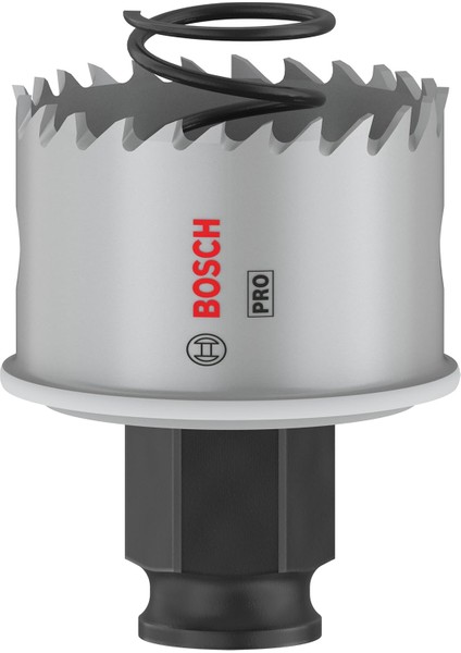 1 x Pro Sheet Metal Power Change Plus Delik Testeresi (Paslanmaz Çelik Saclar, Çelik Saclar, Ø 40 Mm, Profesyonel Aksesuar Matkap/tornavida Için)