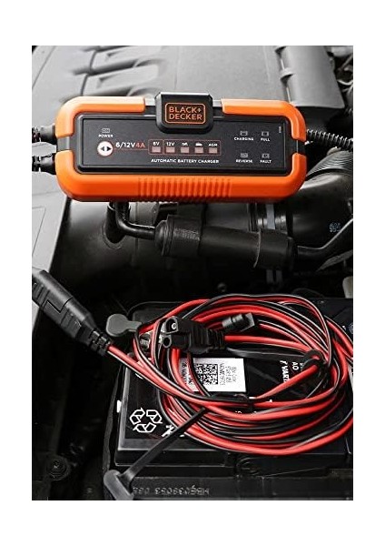 Black+Decker BXA29 12V Akü Şarj Ara Uzatma Bağlantı Kablosu 3metre
