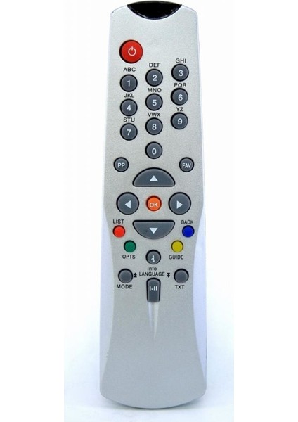 -664 Vestel Zaplı Uydu Alıcısı Kumandası