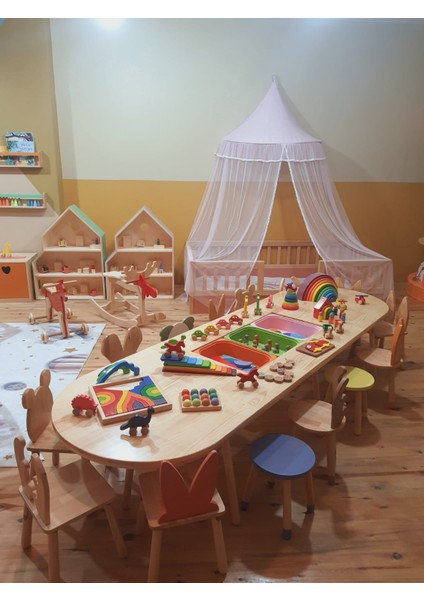 Woodnjoy 2.40 Oval Grup Etkinlik Masası