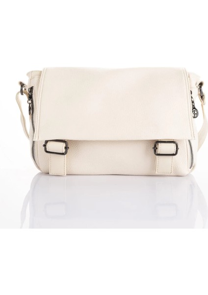 Vera Çanta Nas Bag Kadın Krem Geniş Çok Bölmeli Kadın Omuz ve Çapraz Çanta modelleri