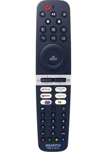 Arçelik A65C985B Android LED Tv Kumanda - Ses Komutsuz RM-L1812