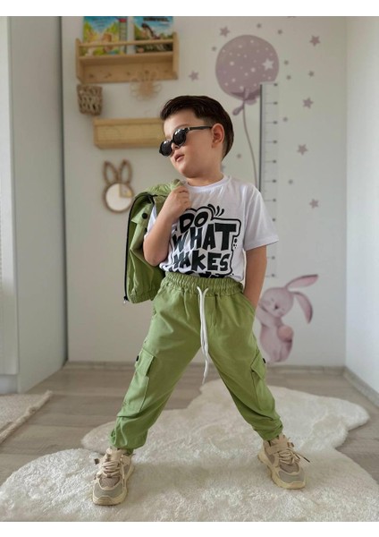 Gabardin Kumaş 3'lü Takım