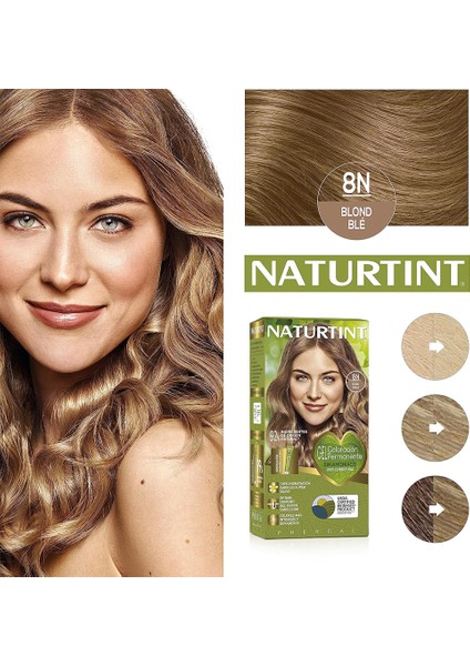 8n Buğday Sarısı Doğal Saç Boyası 170 Ml