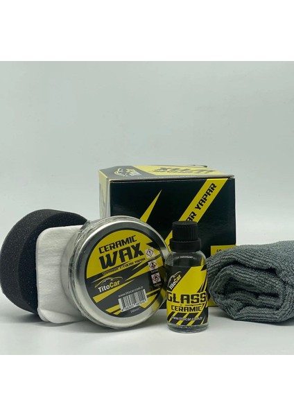 Seramik Wax Glass Ceramic Hediyeli 200ML