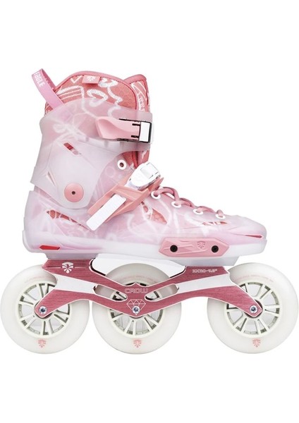 X5T Pembe Urban Paten 3 Tekerlekli Hızlı ve Konforlu Unisex Tasarım