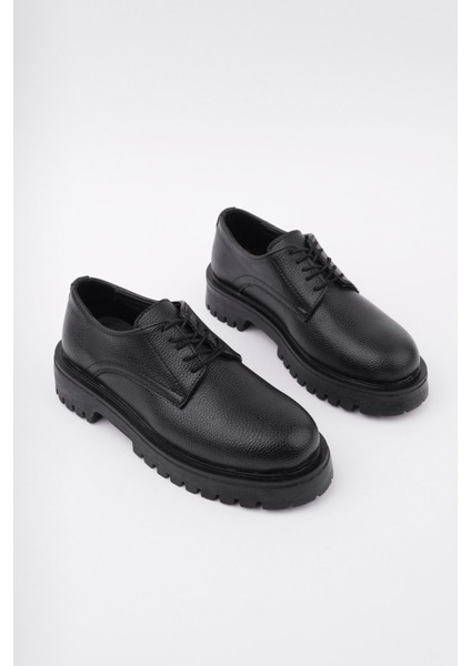 Juanita Kalın Taban Bağcıklı Günlük Casual Makosen Kadın Loafer Ayakkabı fiyatları