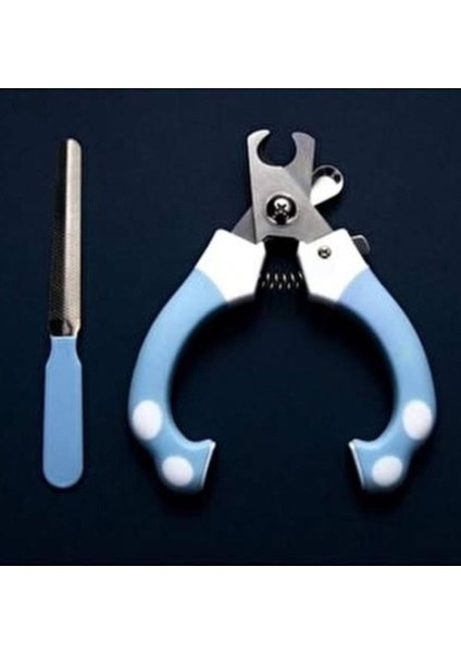 Renkli Kedi Köpek Evcil Hayvan Tırnak Makası ve Törpü Seti 1 Adet fırsatları