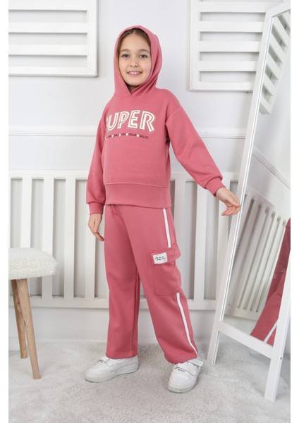 Super Baskılı Kız Çocuk Alt Üst Takım 200735 fiyatları