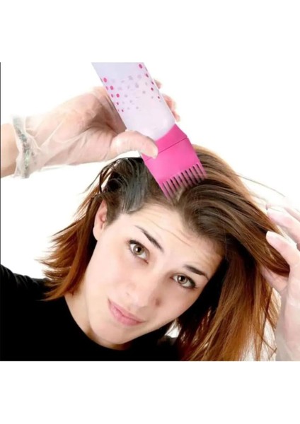 Taraklı Saç Boyama Şişesi