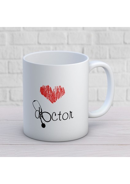 14 Mart Tıp Bayramı Doctor Baskılı Kupa Bardak