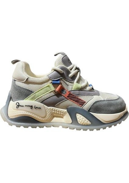 Yeni Sezon 425 Ortopedik Yüksek Taban Şık Bayan Spor Ayakkabı