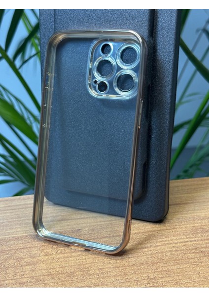 iPhone 13 Darbe Emici Silikon Kamera Lens Koruyuculu Özel Kesim Gennrazer Kılıf