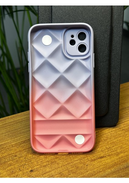 iPhone 11 Özel Darbe Emici Kauçuk Özel Renk ve Taş Tasarımlı Gennmozart Kılıf modelleri
