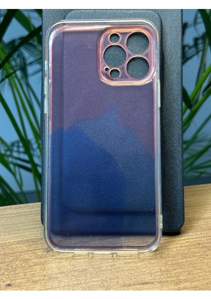 iPhone 12 Pro Darbe Emici Silikon Özel Mozaik Tasarımlı Kamera Çerçeve Koruyuculu Genncolor Kılıf C2