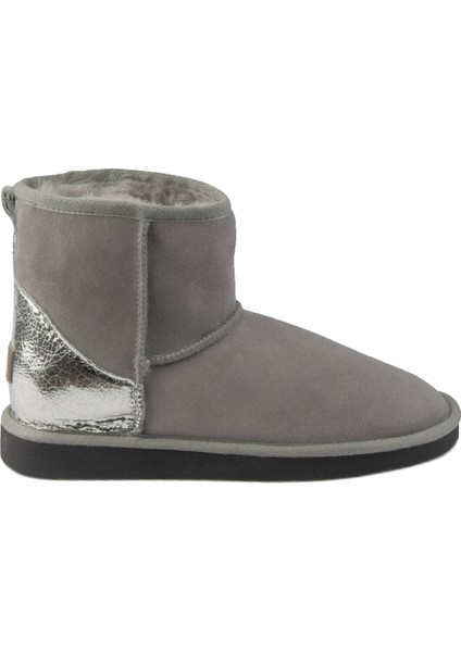 Süet İçi Kürk Arkası Deri Kadın Kısa 191074