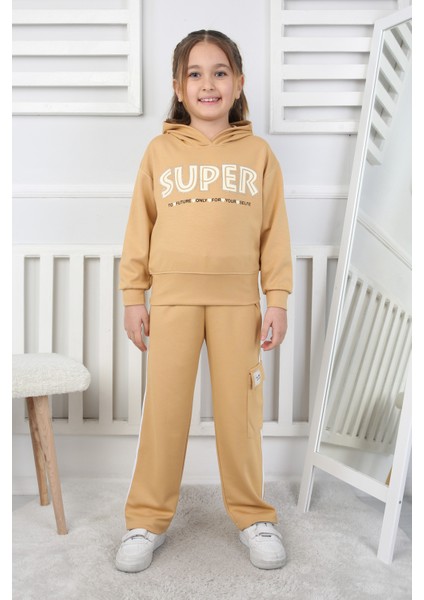 Super Baskılı Kız Çocuk Alt Üst Takım 200735