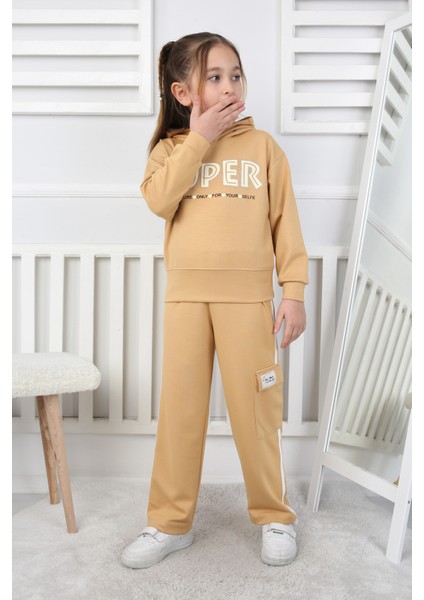 Super Baskılı Kız Çocuk Alt Üst Takım 200735 fiyatları