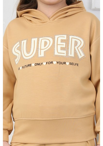 Super Baskılı Kız Çocuk Alt Üst Takım 200735 modelleri