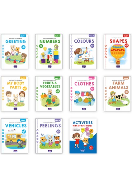 Touch English Width Maya & Luca Ingilizce Eğitim Seti (3-4 Yaş) ve Eğlenceli Dijital Interaktif Etkinlikler fiyatları