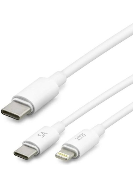 Pd Ligtning-Type-C 2ın1 20W 5A Hızlı Şarj Kablosu