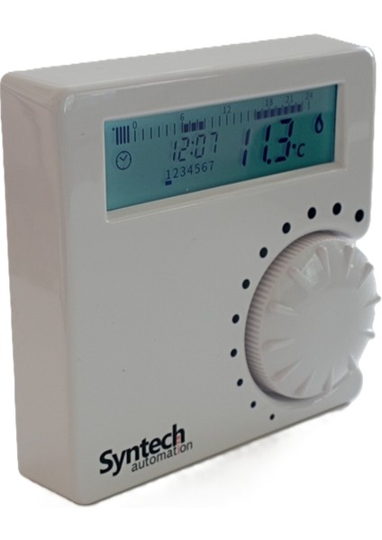 Kablolu Programlanabilir Oda Termostatı Syn 177 Dijital