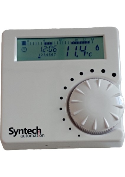 Kablolu Programlanabilir Oda Termostatı Syn 177 Dijital