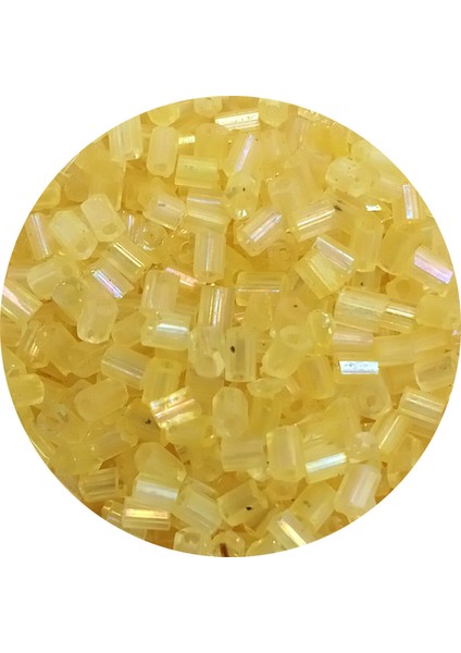 Kesme Cam Boncuk 2mm - 60 Gram - Şeffaf Sarı - BNC351 fiyatları