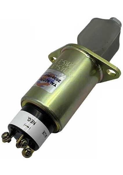 12V STOP SELENOİDİ KULAKLI AYARLI 79 MM 3 ÇIKIŞ (PLT)